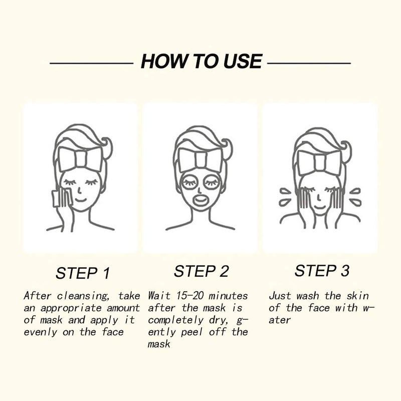 KlsyChry 24K Gold Peel Off Face Mask, Rejuvenating Collagen Facial Mask For Flawless Skin, Reduces Fine Lines & Wrinkles, Clears Acne, Minimizes Pores, Moisturizes & Firms Up Your Skin, 250g - Image 5